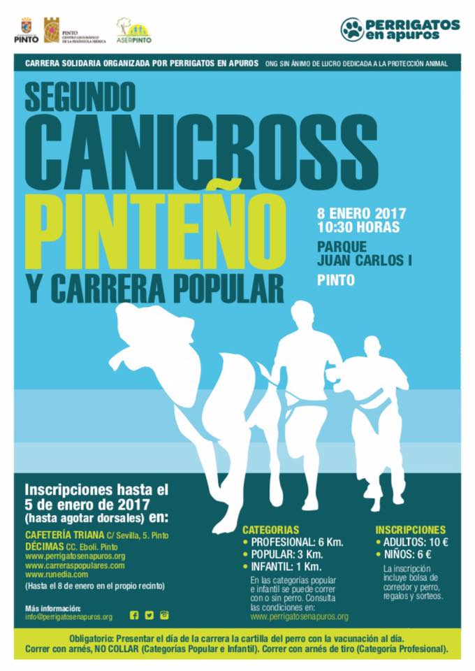 II Canicross pinteño y Carrera popular
